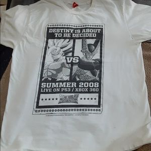 Dragon Ball Z vintage Burst Limit video game promo 2008 PS3 T-shirt